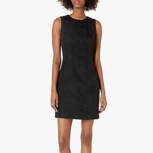 NWOT Theory Black Jacquard Women’s Hourglass Dress